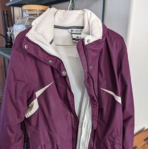 Columbia interchangeable jacket
